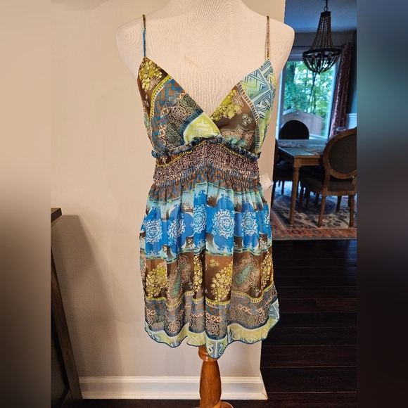 Weathervane Size Large True Vintage 90's Y2K Babydoll Hankerchief Tank New Tag - Picture 1 of 10